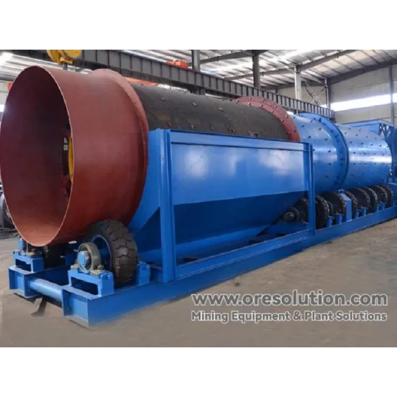 보석 충적광석 선광 생산 라인 및 공정 흐름