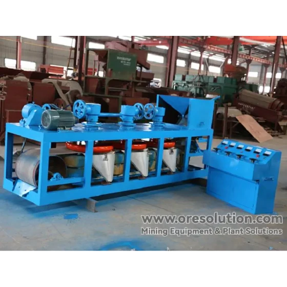 3개의 디스크 자기 분리기